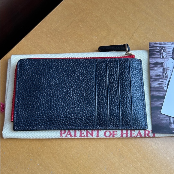 Patent of Heart Handbags - Patent of Heart Leather Card Holder